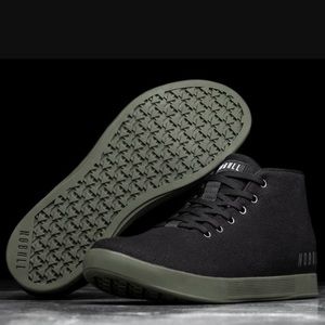 NoBull Black Ivy Canvas Mid Trainer Size 8.5